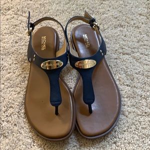 Michael Kors Navy Sandal